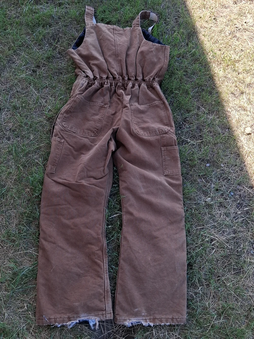Carhartt Womens Heavy-Duty Insulated Bib Overalls WR027 Sz  18×30